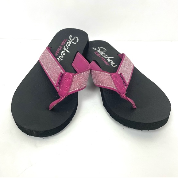Skechers Yoga Foam Sandals Pink